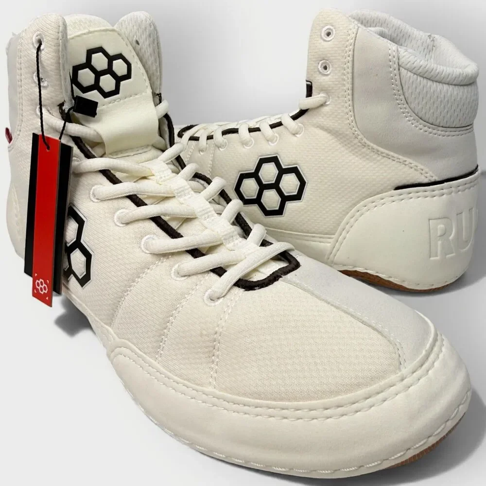 NWT RUDIS Colt 3.0 Wrestling Shoes Men’s 13 Bone Beige High Top